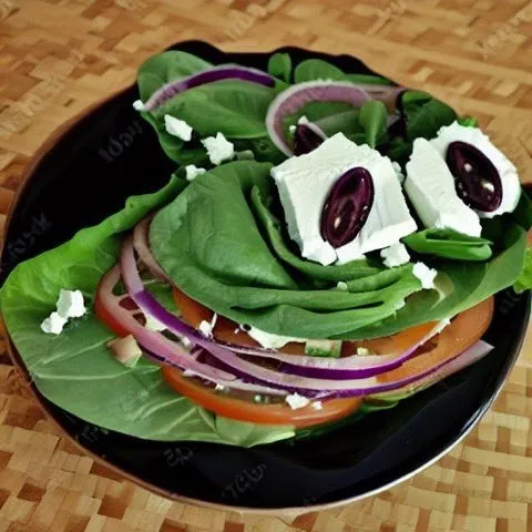 Странный салат с глазами