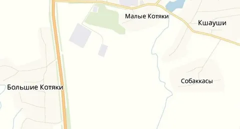 Карта Больших и Малых Котяк