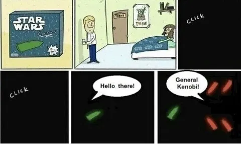Star Wars Condom Click Comic
