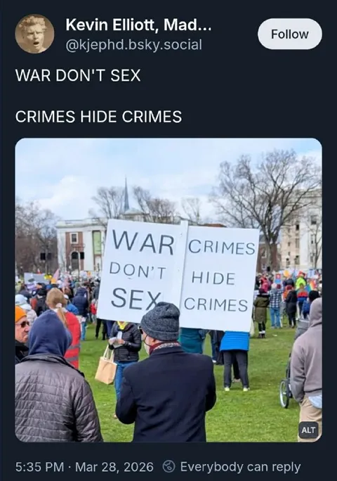 War Don’t Sex Crimes Hide Crimes