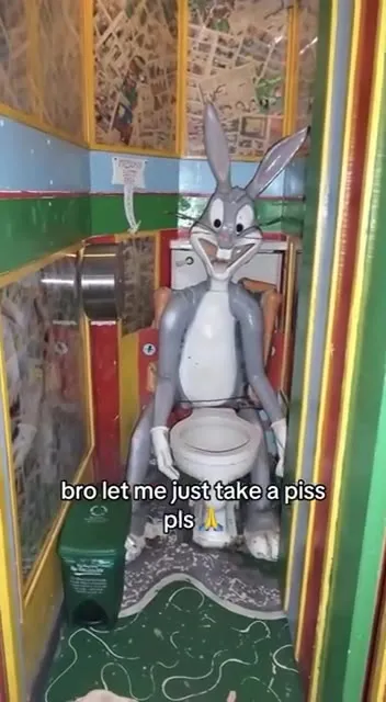 Bugs Bunny Needs the Bathroom