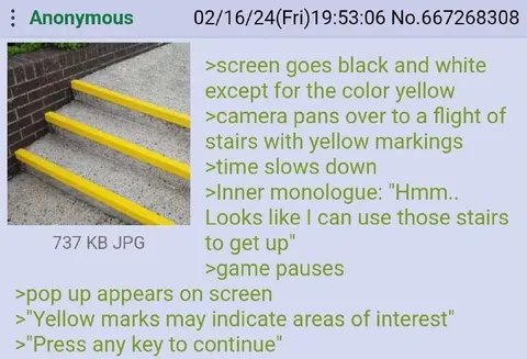Yellow Staircase Area of Interest