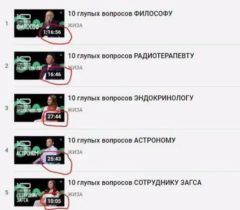 10 глупых вопросов специалистам