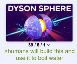 Dyson Sphere Boiling Water