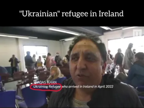 "Ukrainian" Refugee in Ireland