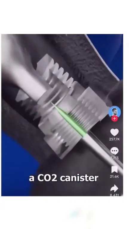 CO2 Shark Stabbing Knife