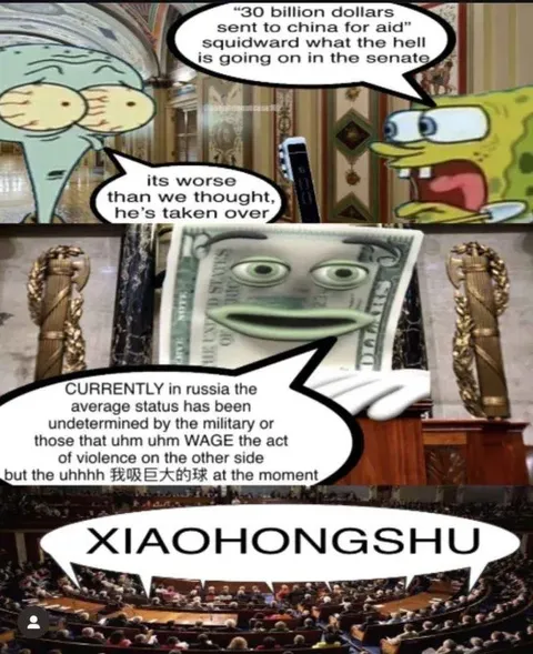 Squidward discovers the senate takeover