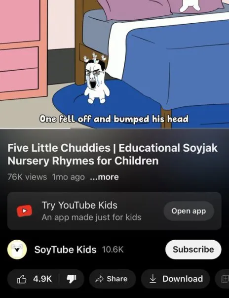 Five Little Chuddies Nursery Rhyme