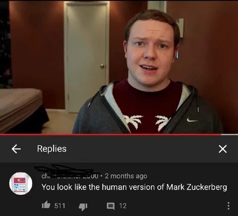 Human Version of Mark Zuckerberg