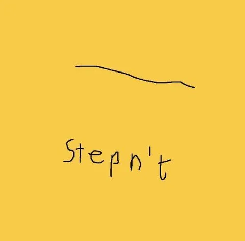 Stepn't Handwritten Pun