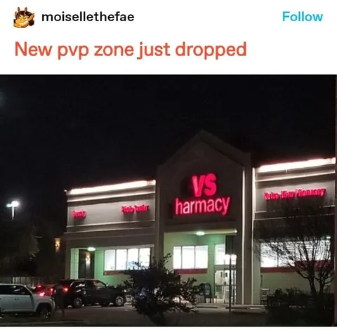 New PvP Zone Pharmacy