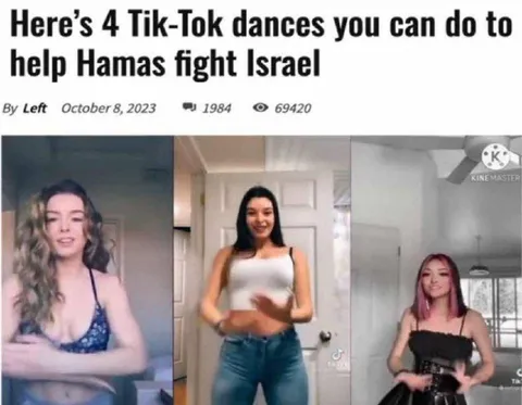 TikTok Dances to Help Hamas