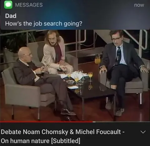 Dad Asks About Job Search