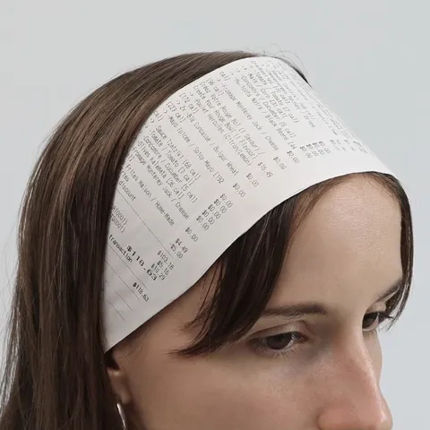 Receipt Headband Breakdown