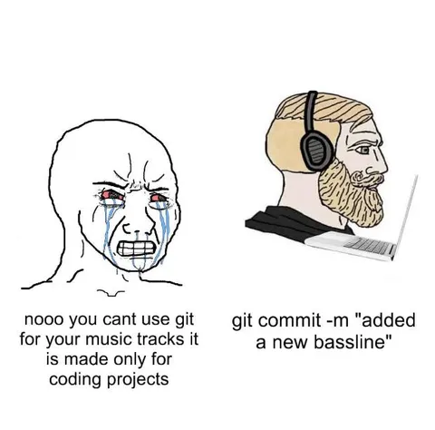Git commit added a new bassline