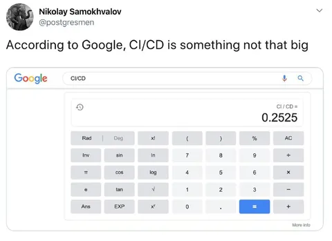 Google Says CI/CD Is Small