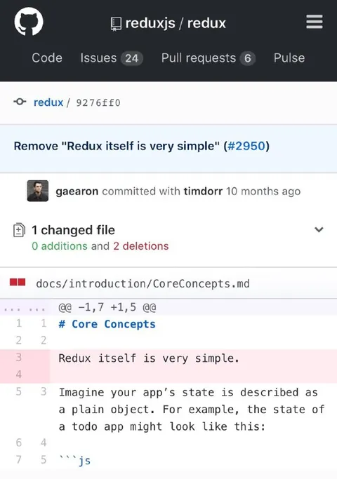 Redux Itself Is Very Simple