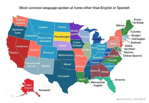 Most Common Language Spoken at Home