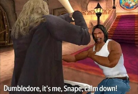 Dumbledore, It's Me, Snape