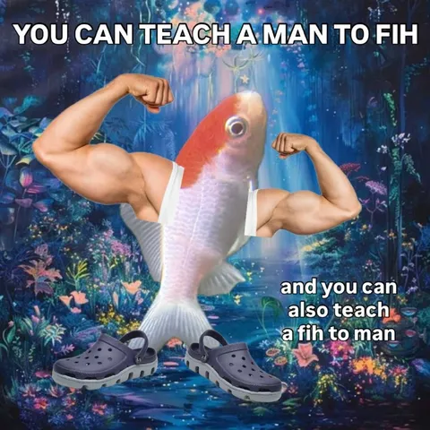 Teach a Fish to Man