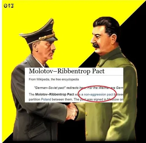 Hitler Stalin Pact Handshake