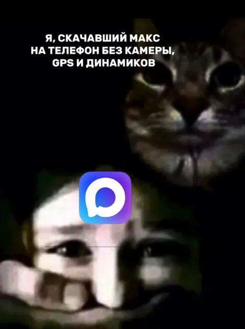 Скачавший Макс без камеры