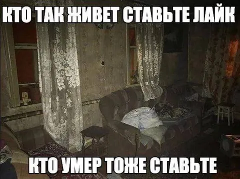 Кто так живет ставьте лайк