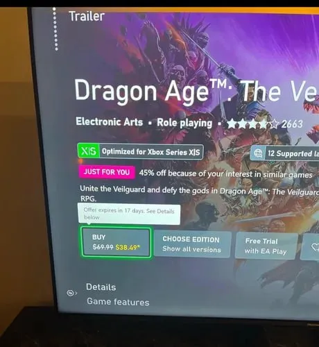 Game Discount After Launch