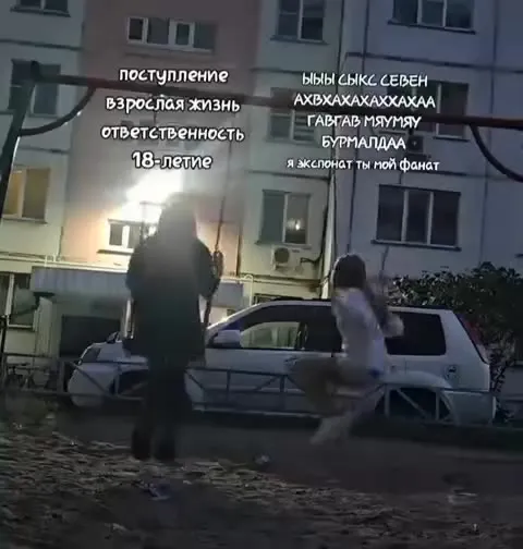 Взрослая жизнь на качелях