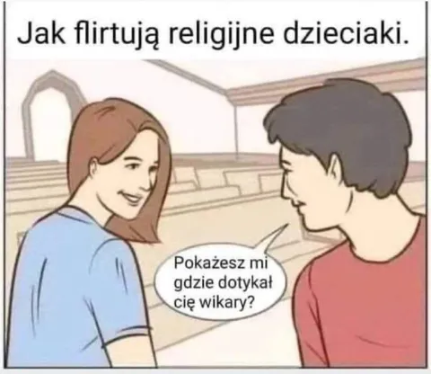 Flirt religijnych dzieciaków