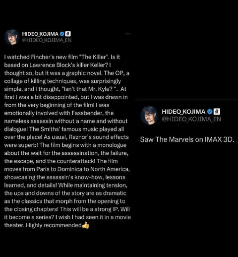 Hideo Kojima Reviews The Marvels