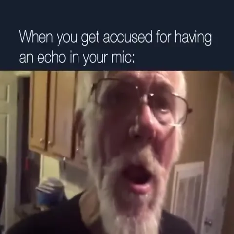 Accused of Having an Echo