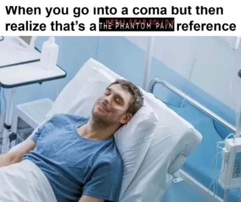 Coma Metal Gear Reference