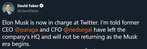 Elon Musk Takes Over Twitter