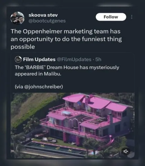 Oppenheimer Team Builds Barbie Dream House