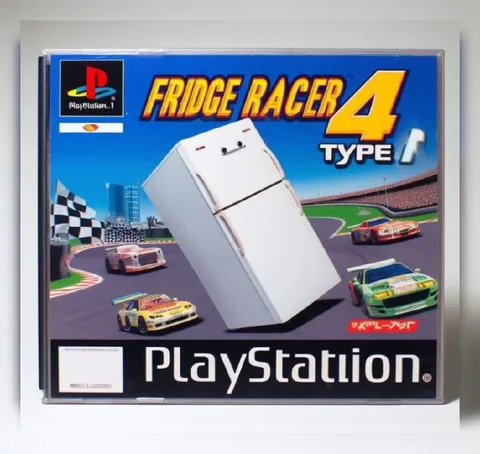 Холодильник-гонщик на PlayStation