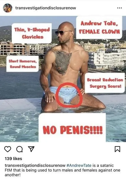 Andrew Tate No Penis