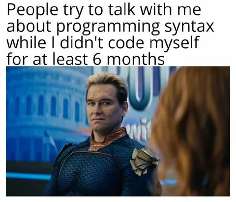 Homelander Forgot How to Code