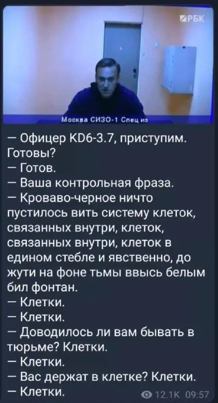 Кроваво-чёрное ничто и клетки