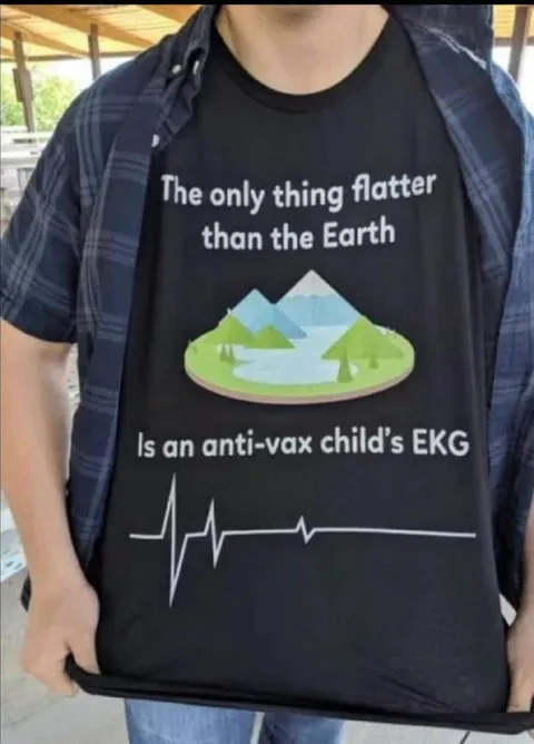 Anti-Vax Child's Flat EKG