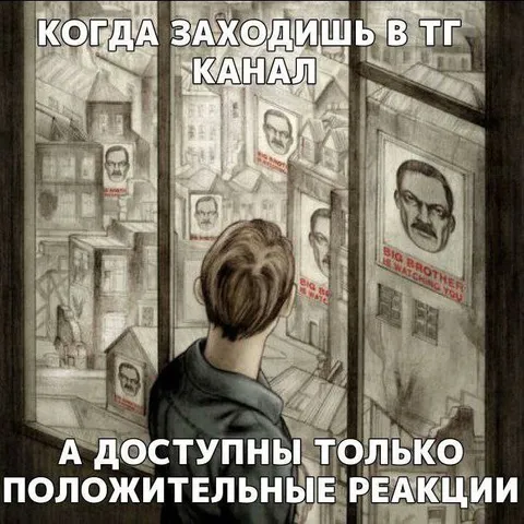 Когда заходишь в ТГ-канал