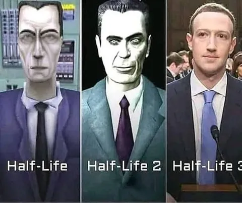 Half-Life 3 Mark Zuckerberg