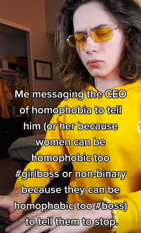 Messaging the CEO of Homophobia