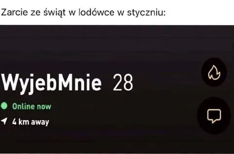 Jedzenie ze świąt w styczniu