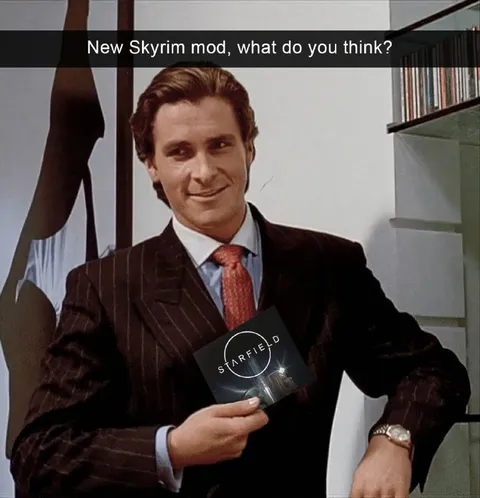 New Skyrim mod Starfield reaction