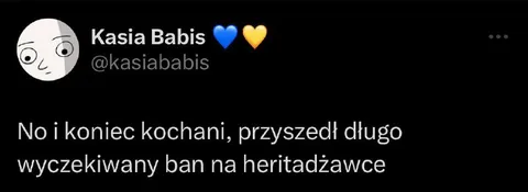 Długo wyczekiwany ban