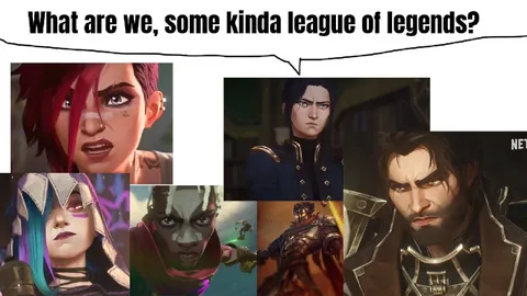 What are we, some kinda league of legends?
