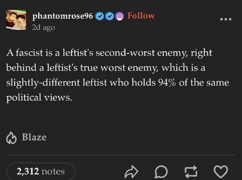The Leftist's True Worst Enemy