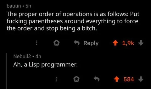 Parentheses Fix Every Problem