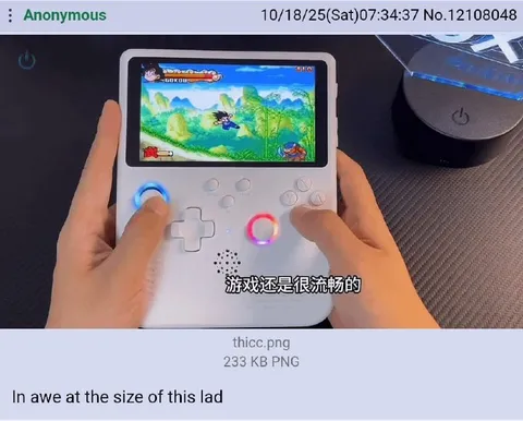 In Awe at the Size of This Lad